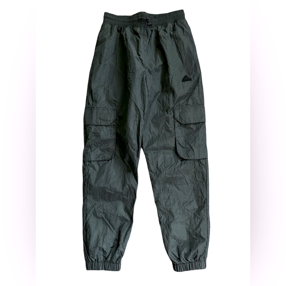 adidas Dark Green CARGO Track Pants WOMEN’S Size small